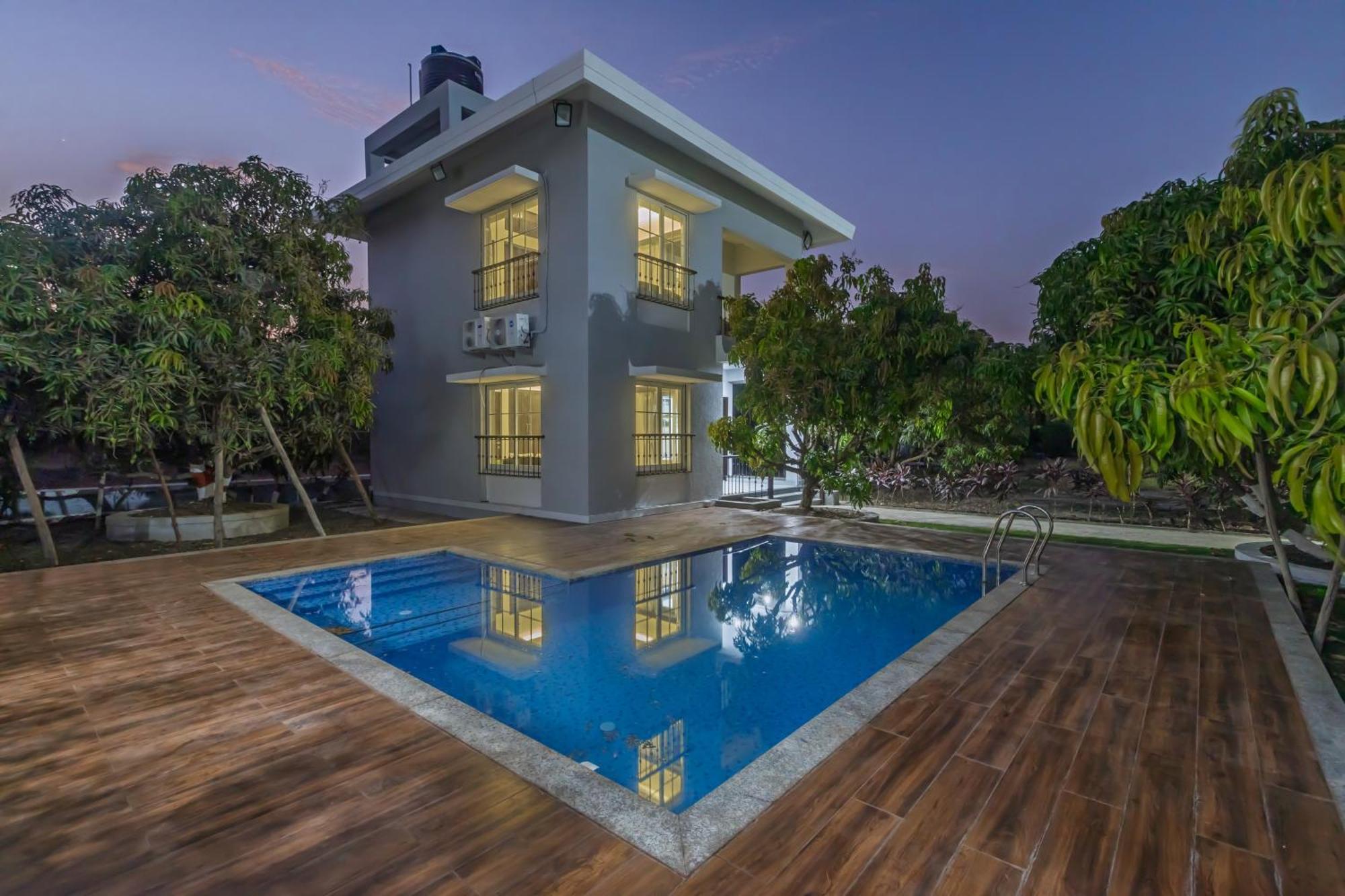 Saffronstays Serene Retreat, Alibaug อลีบาก ภายนอก รูปภาพ