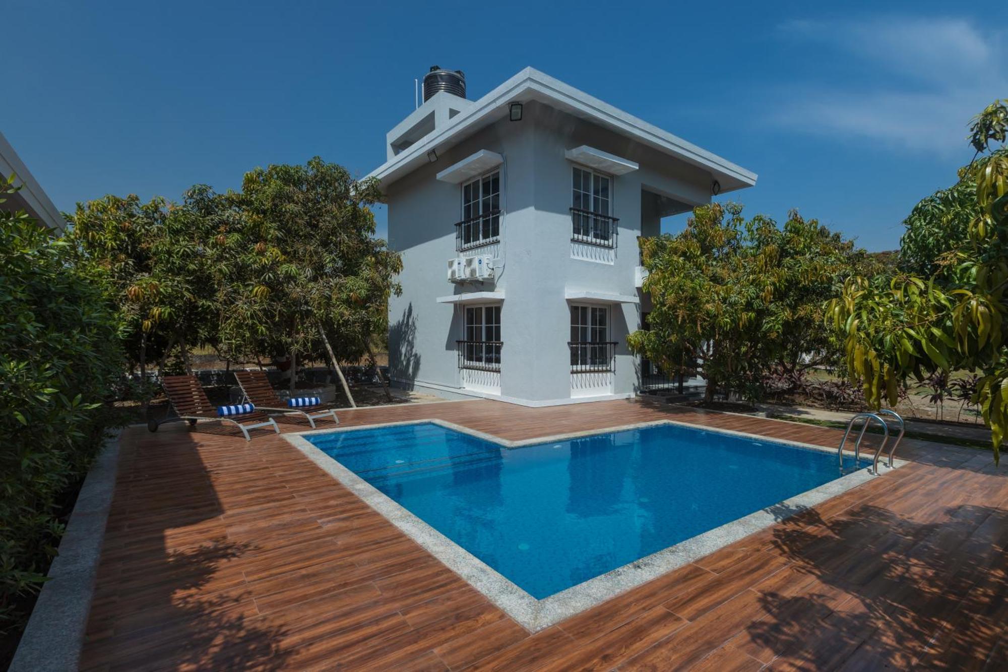 Saffronstays Serene Retreat, Alibaug อลีบาก ภายนอก รูปภาพ